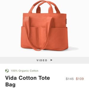 Used for a week, practically brand new. Dagne Dover Vida tote.
